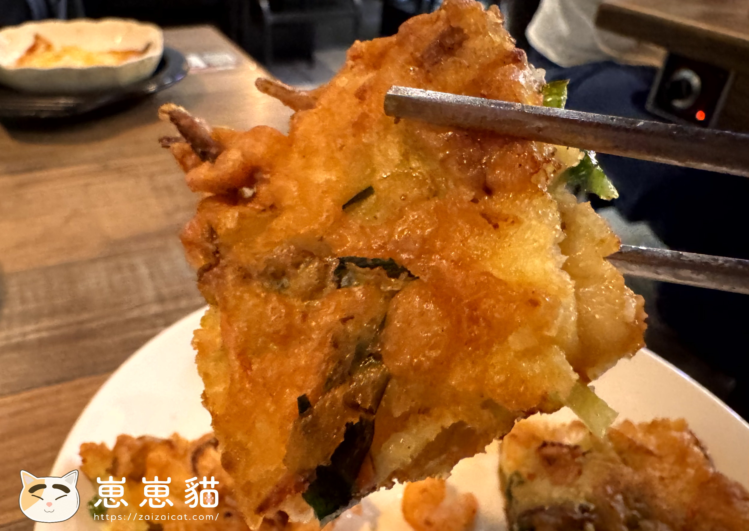 薄片海鮮煎餅好吃