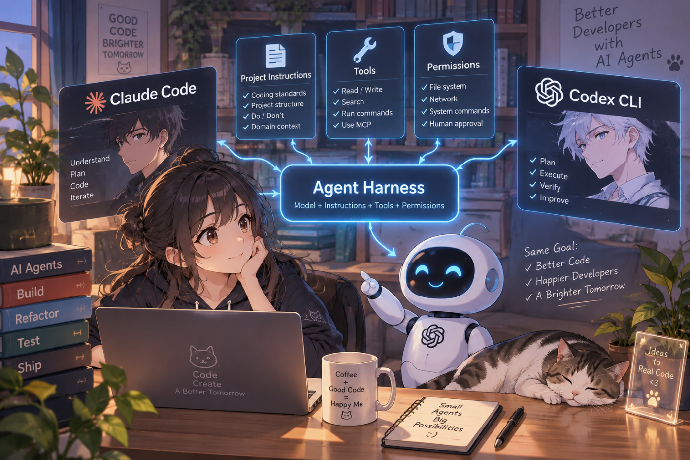 工程師在安全沙箱和核准邊界內檢查 coding agent 的操作
