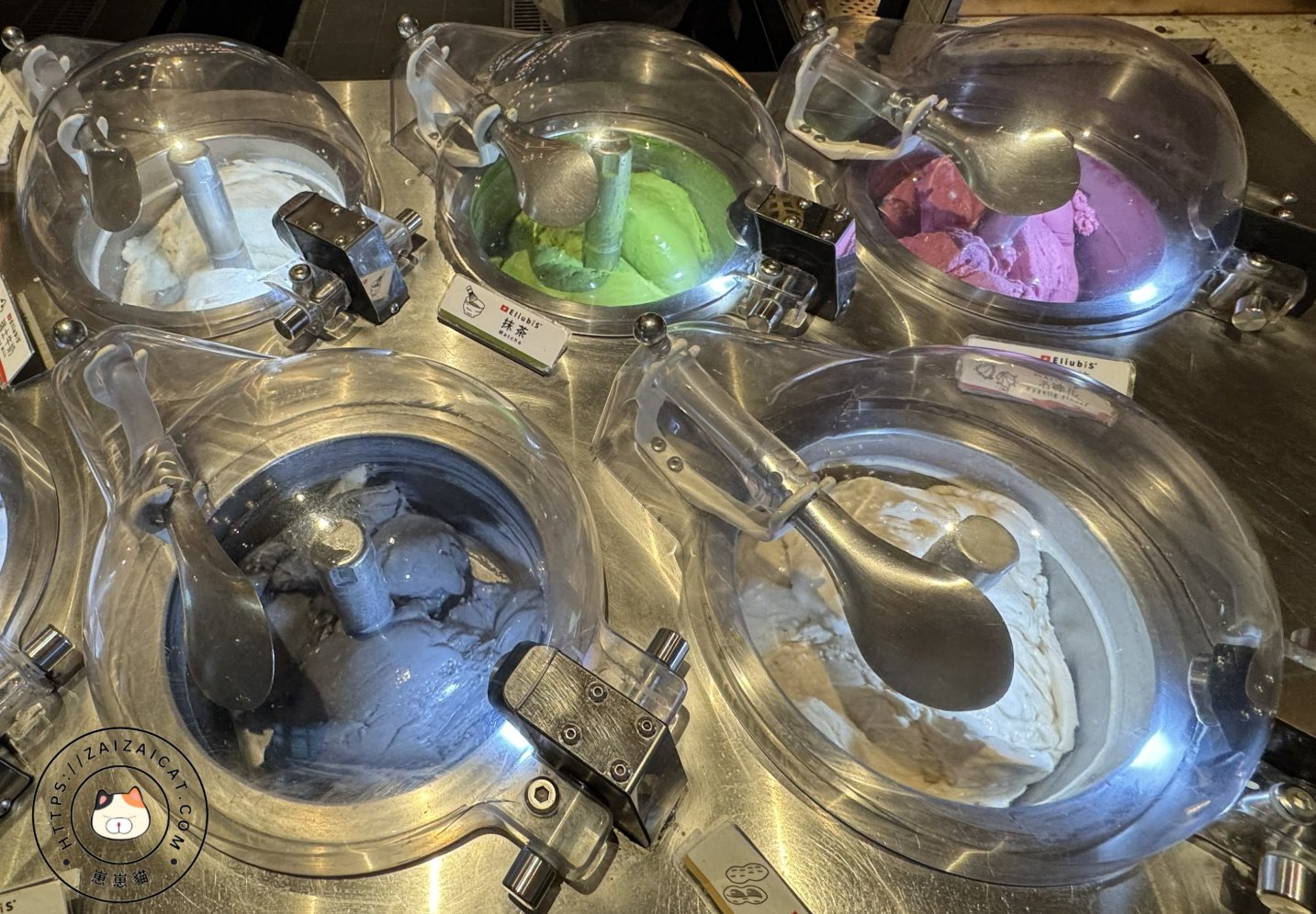 Eliubi 瑞士冰淇淋機現做的 Gelato