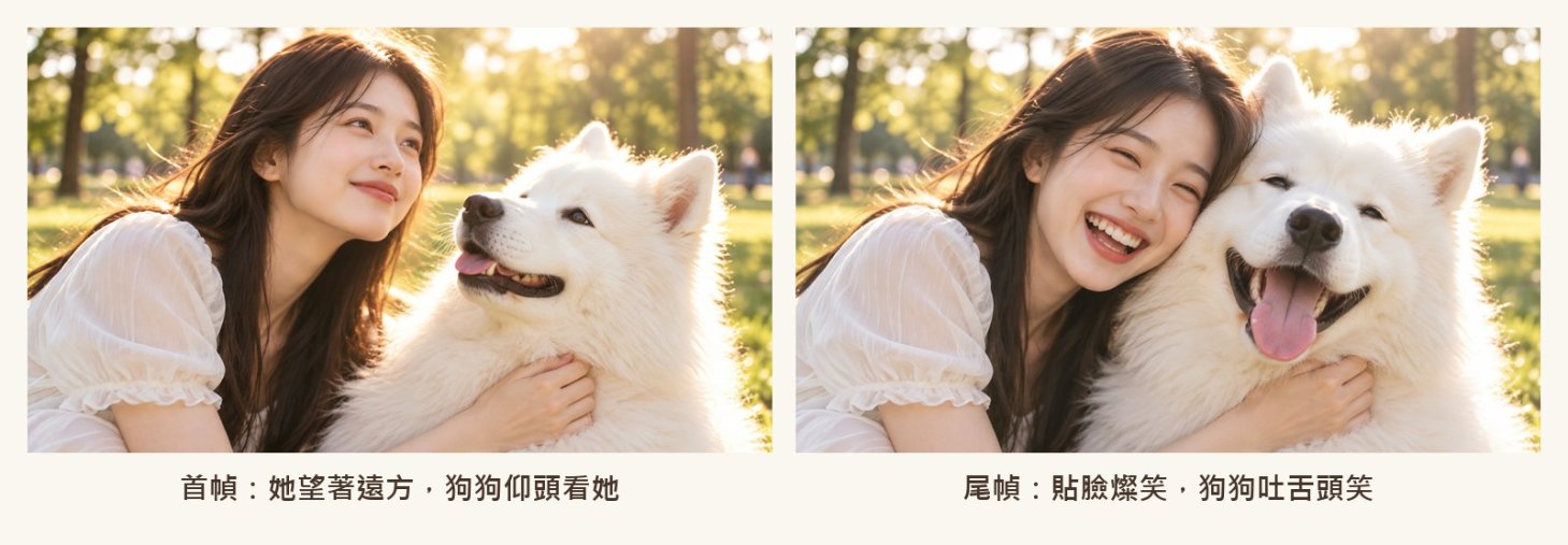 首幀與尾幀範例