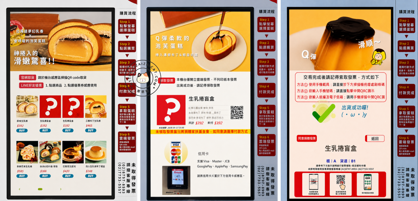 機器購買很方便