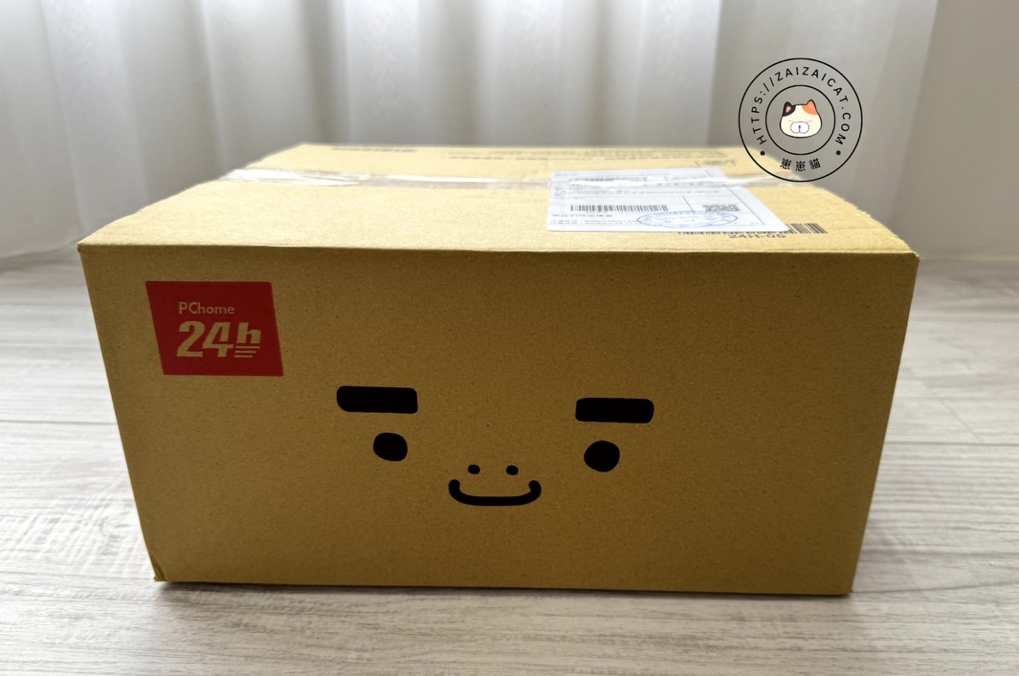 PChome的箱子標誌真的很可愛