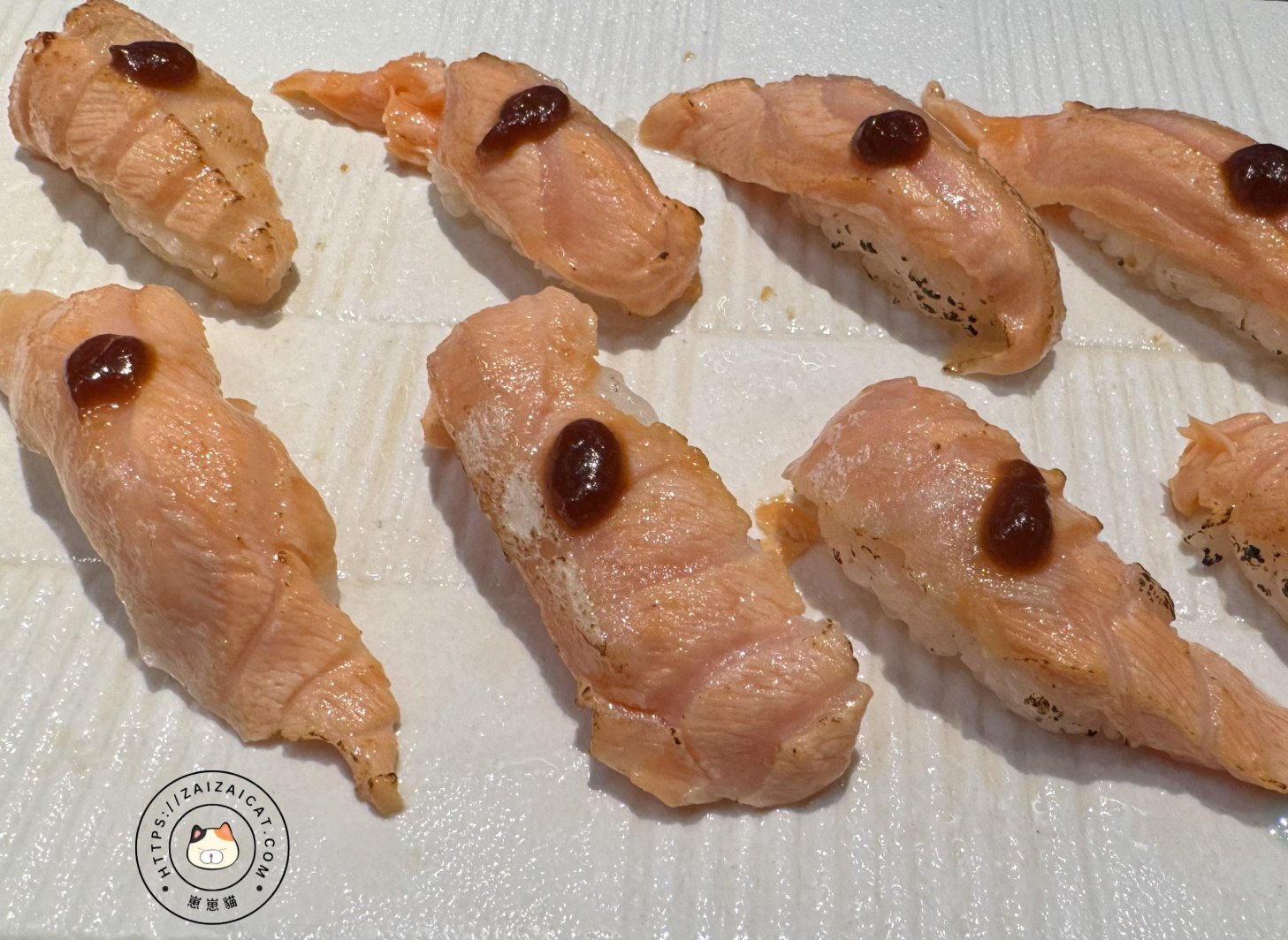 鮭魚握壽司