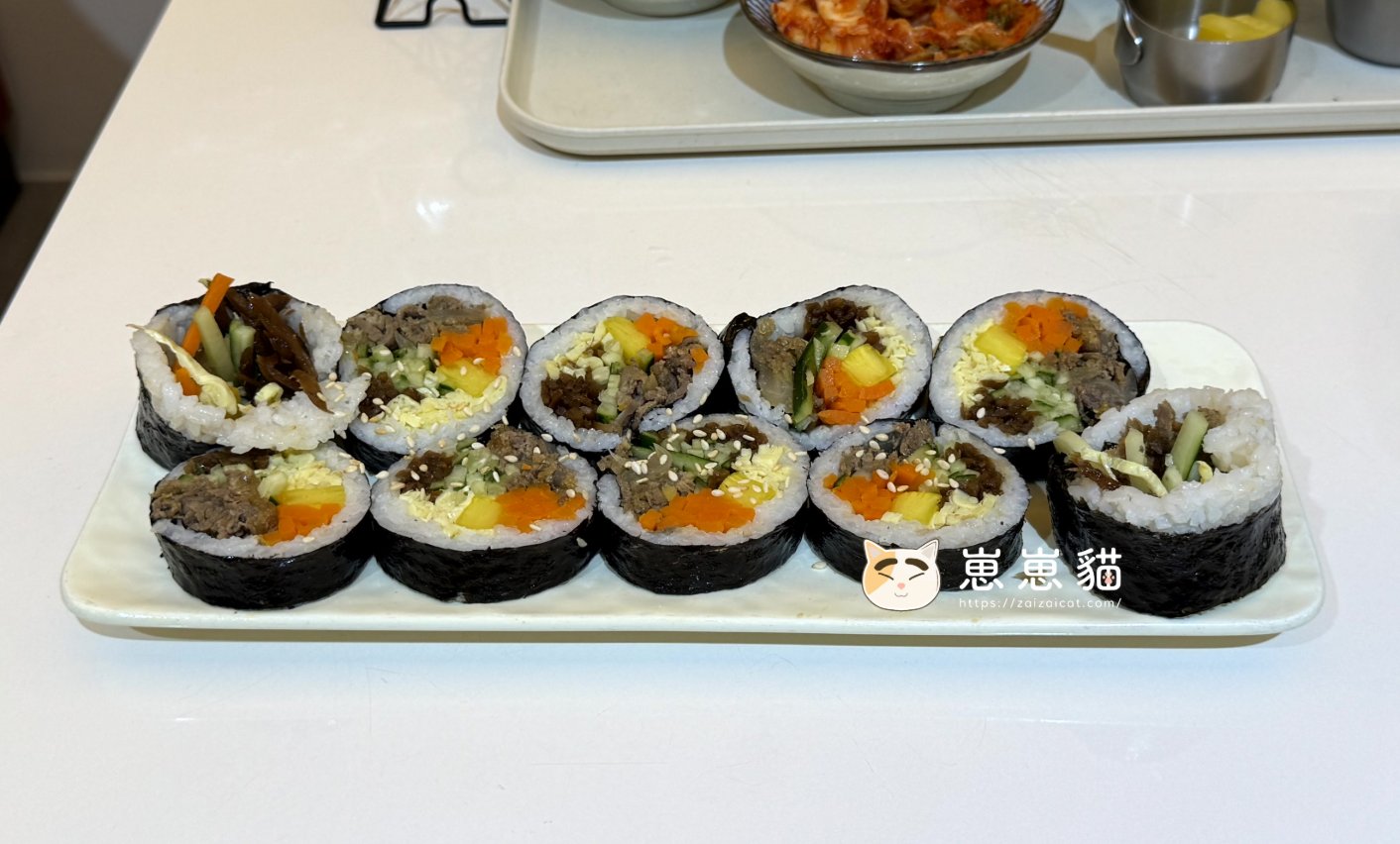 炒牛肉飯捲