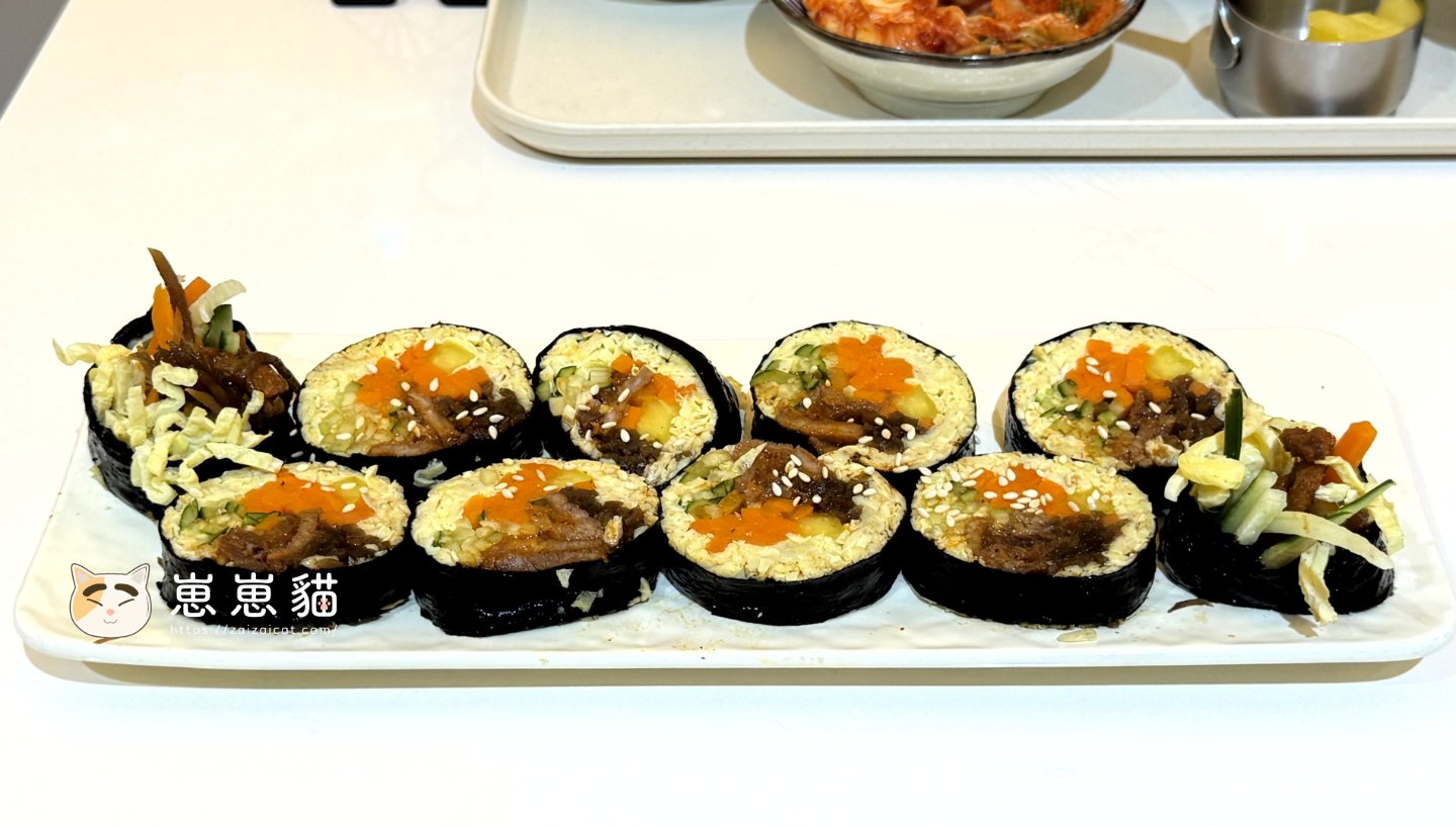 低碳辣炒豬肉飯捲