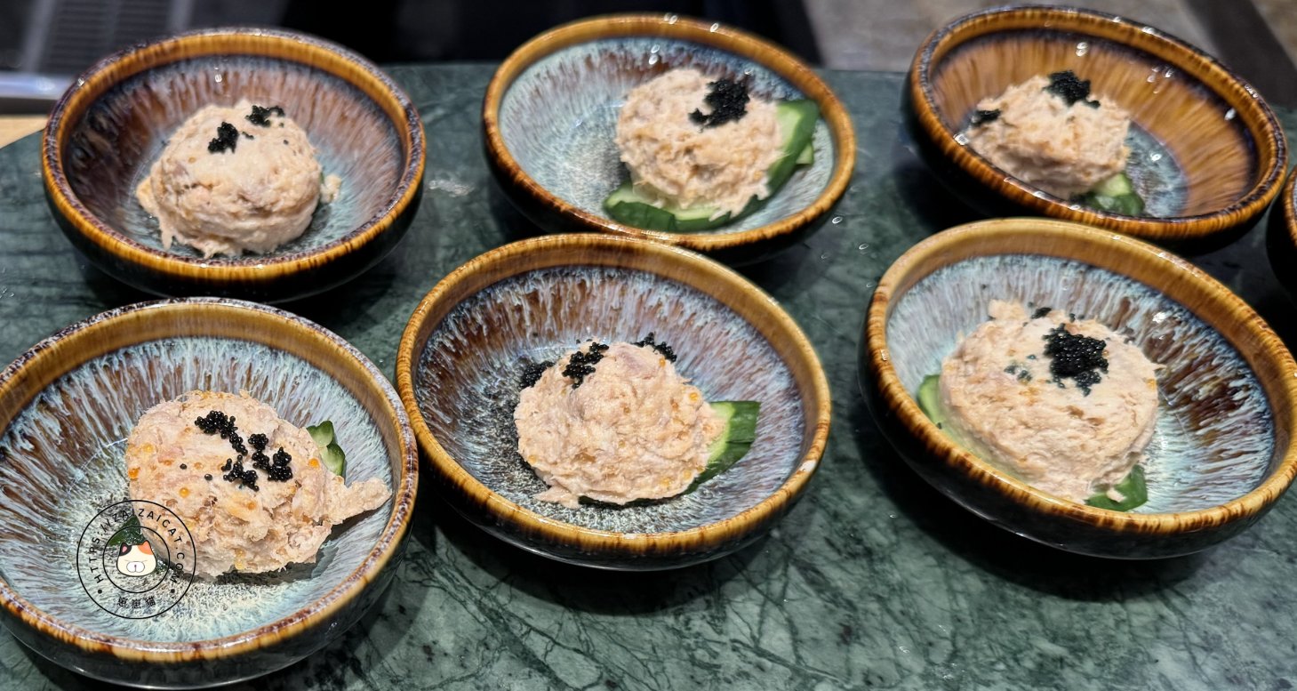 魚子醬鮭魚沙拉