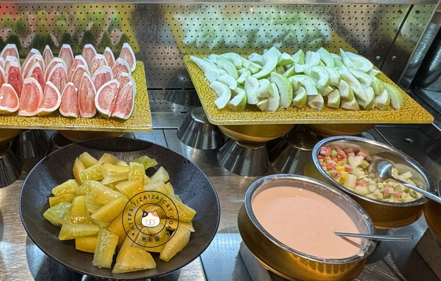 水果(左) 優格(右)