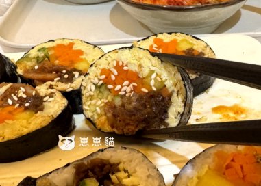 汐止芸飯捲｜被低碳飯捲吸引而來，意外吃到超滿足的韓式小店